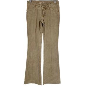 Vintage Robins Jeans Y2k Low Rise Flare Leg Corduroy Pants Size 27